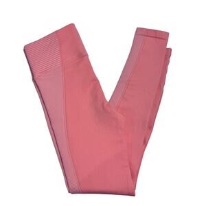 Offline By Aerie Totally Textured Seamless Leggings Peach Size Small Comfy